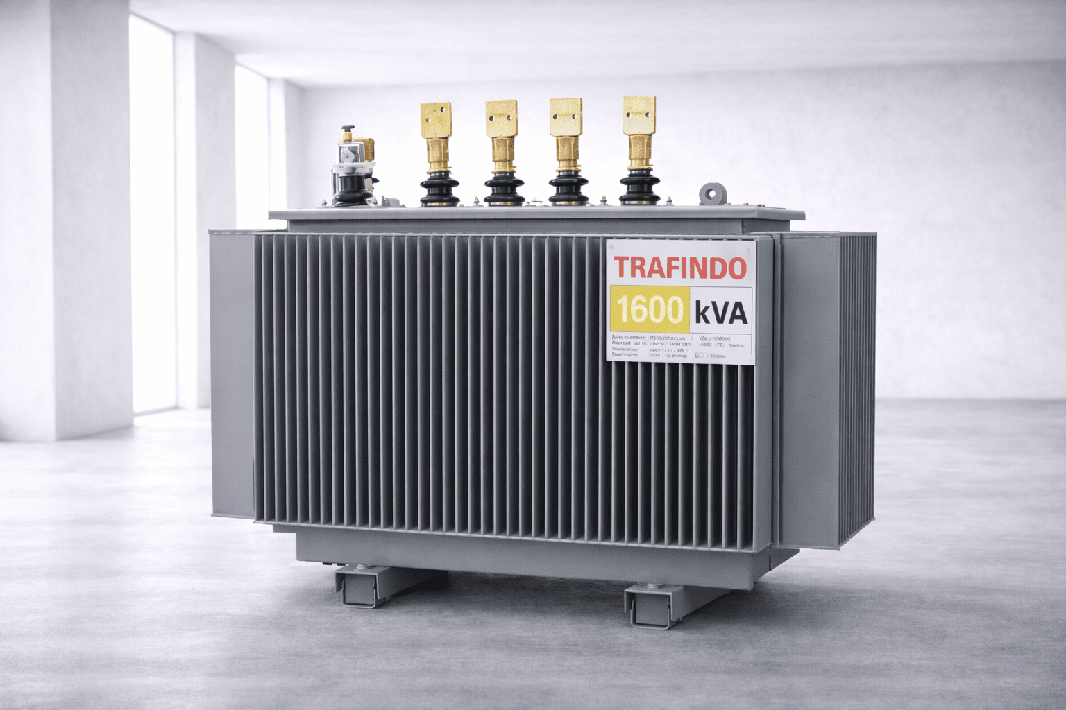 Trafo Distribusi 3P 1600kVA 20kV/400V ; Dyn5 ; Trafindo / BnD