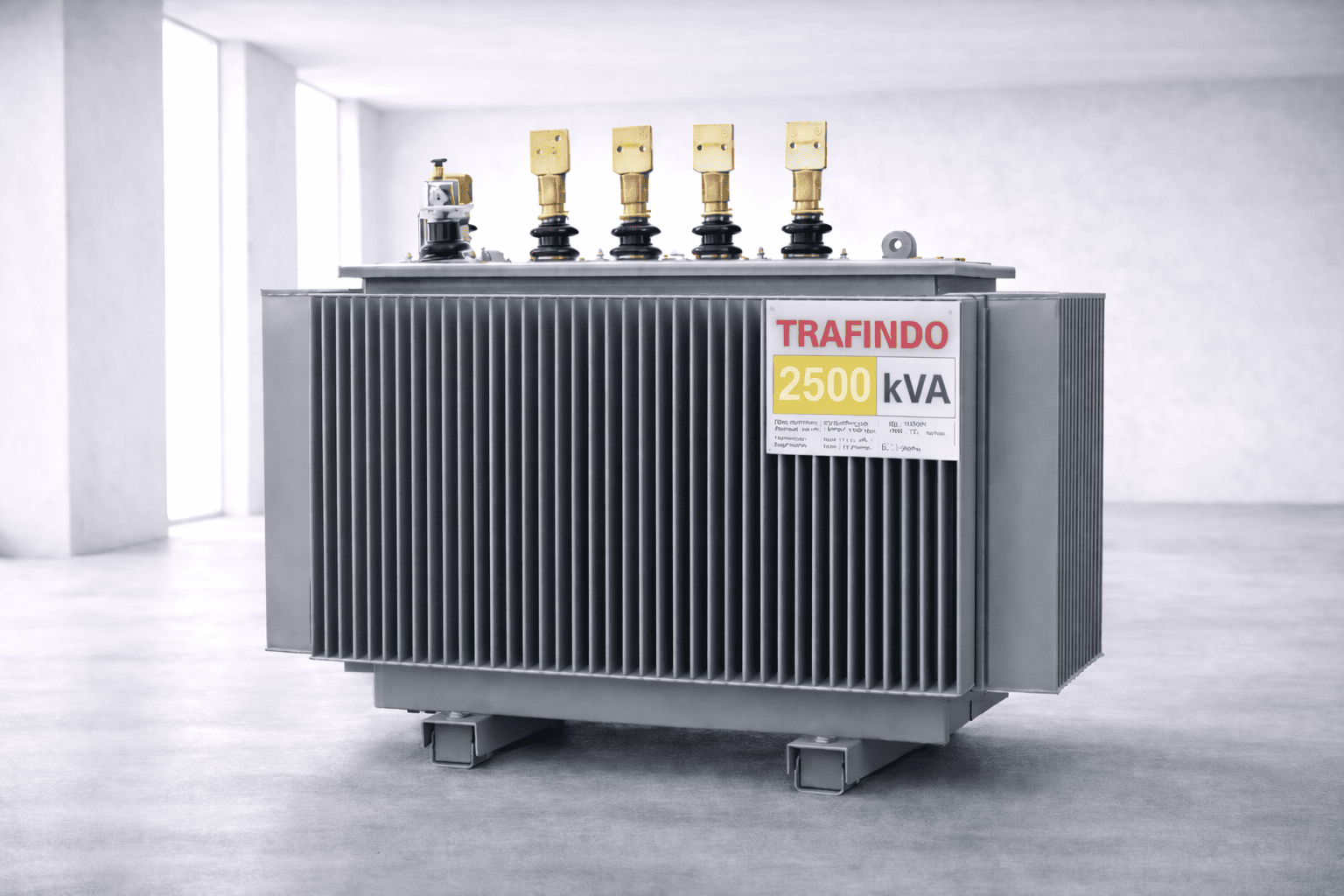 Trafo Distribusi 3P 3000kVA 20kV/400V ; Dyn5 ; Trafindo / BnD